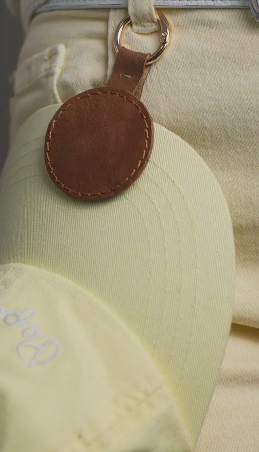 Leather Hat Clip with Branding